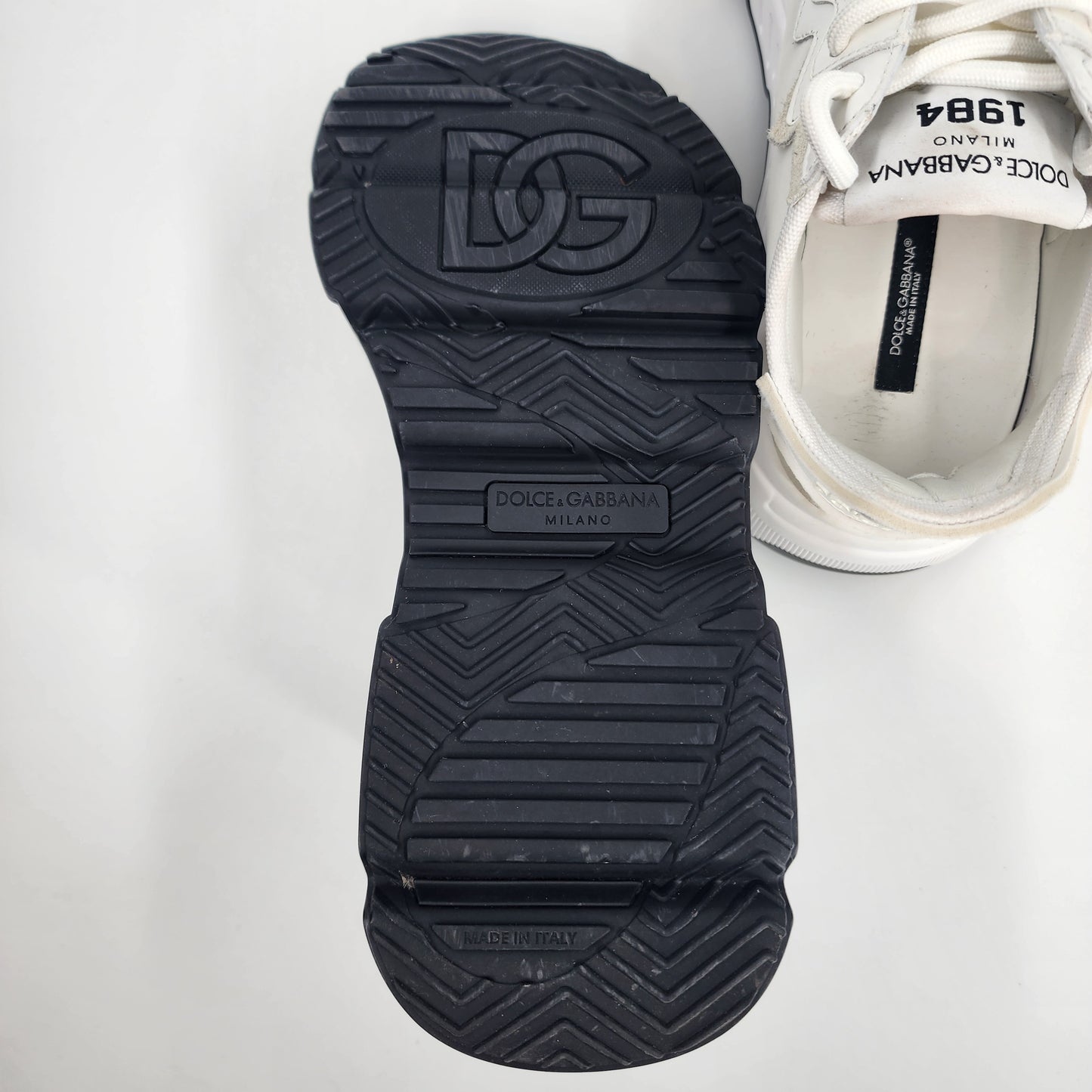 Dolce & Gabbana Daymaster White Trainers - EU 40