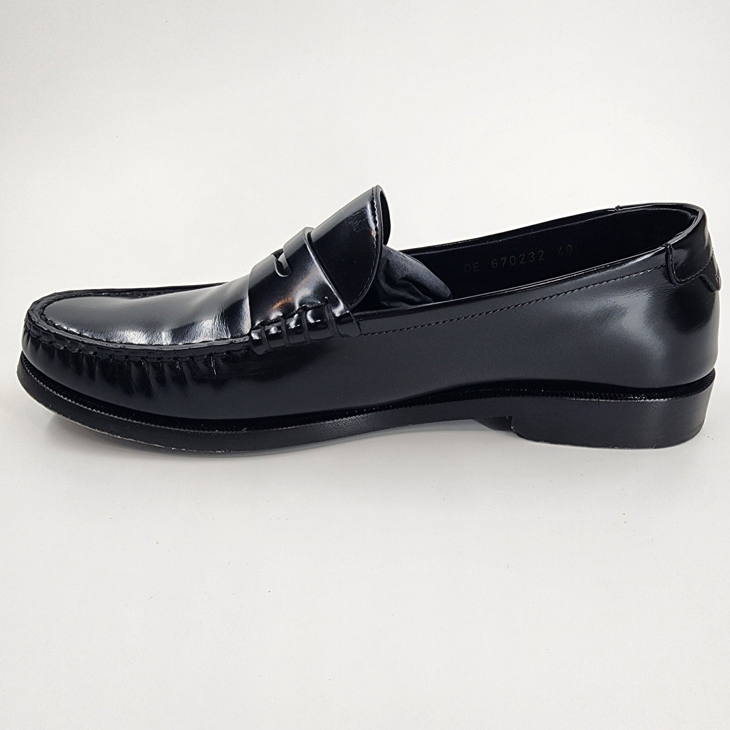 Saint Laurent Le Loafer Leather Moccasins Loafers - EU 40