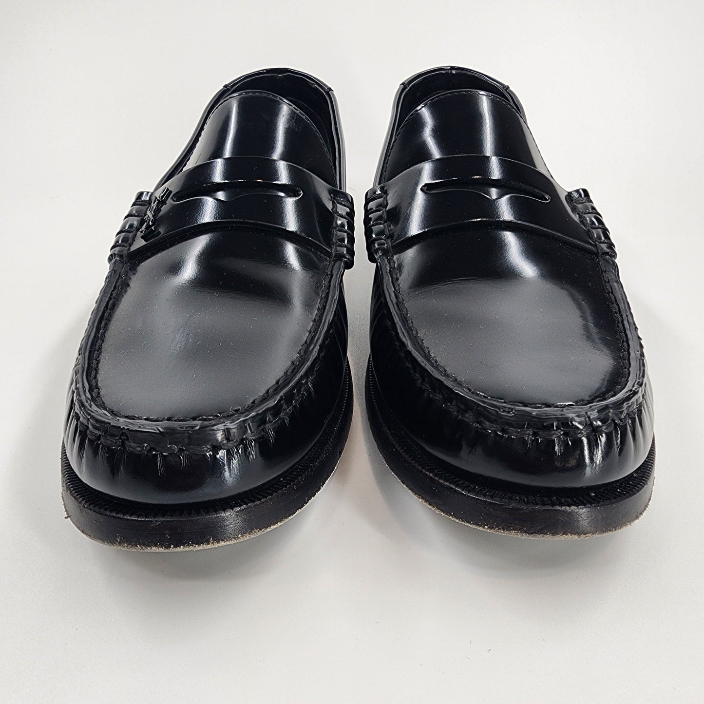 Saint Laurent Le Loafer Leather Moccasins Loafers - EU 40