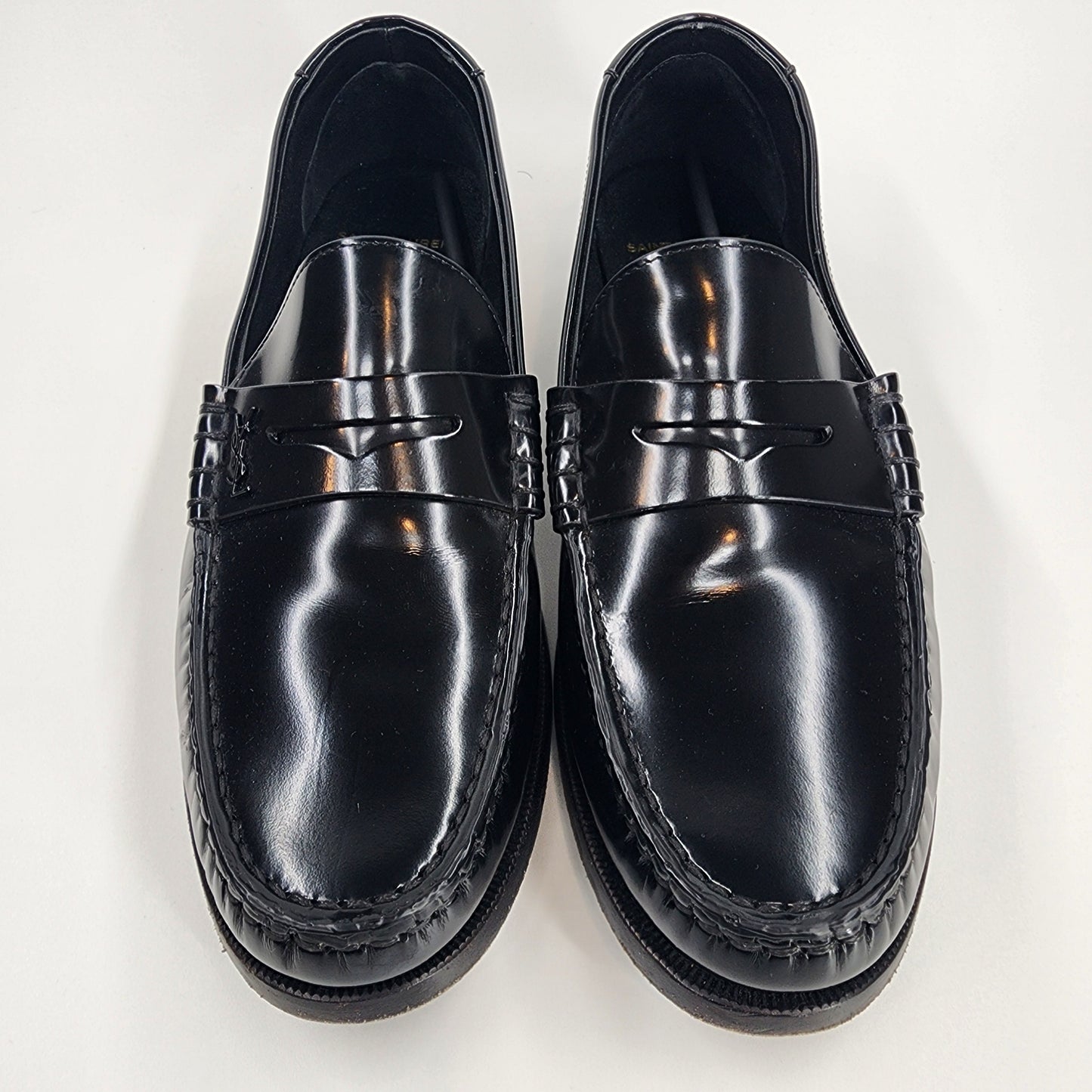 Saint Laurent Le Loafer Leather Moccasins Loafers - EU 40
