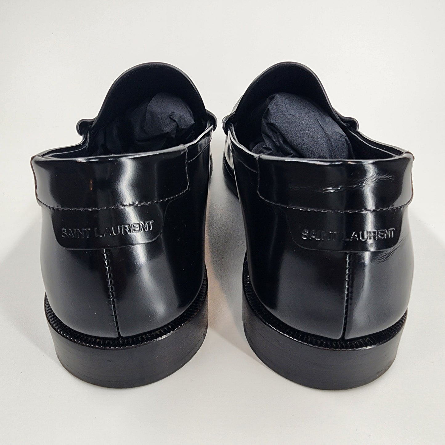 Saint Laurent Le Loafer Leather Moccasins Loafers - EU 40
