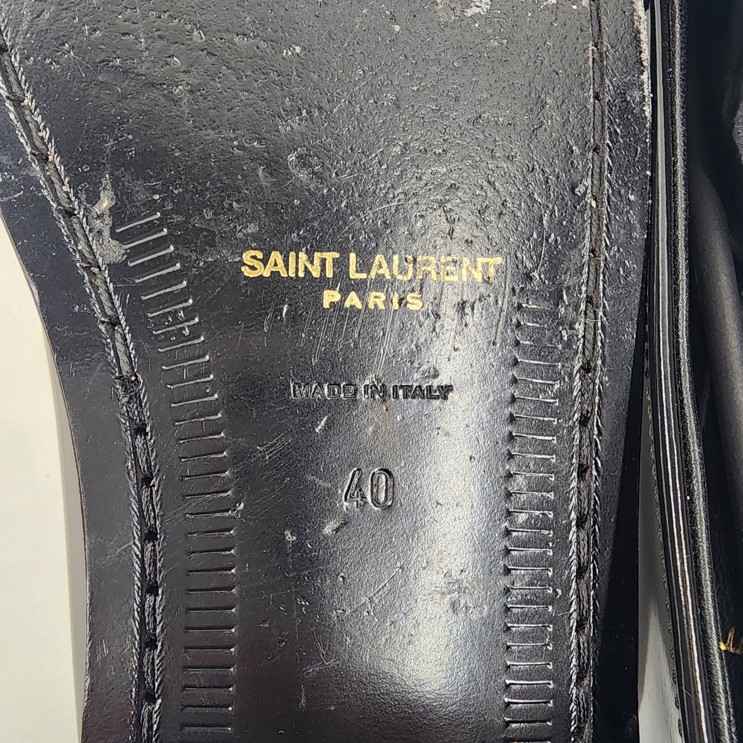 Saint Laurent Le Loafer Leather Moccasins Loafers - EU 40