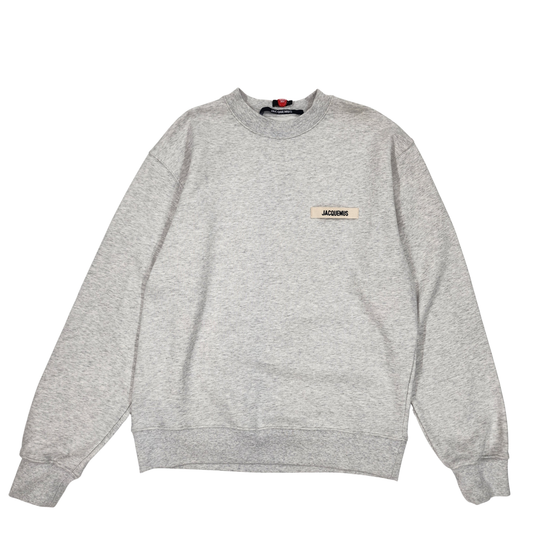 Jacquemus Grey Unisex Sweatshirt - Size M
