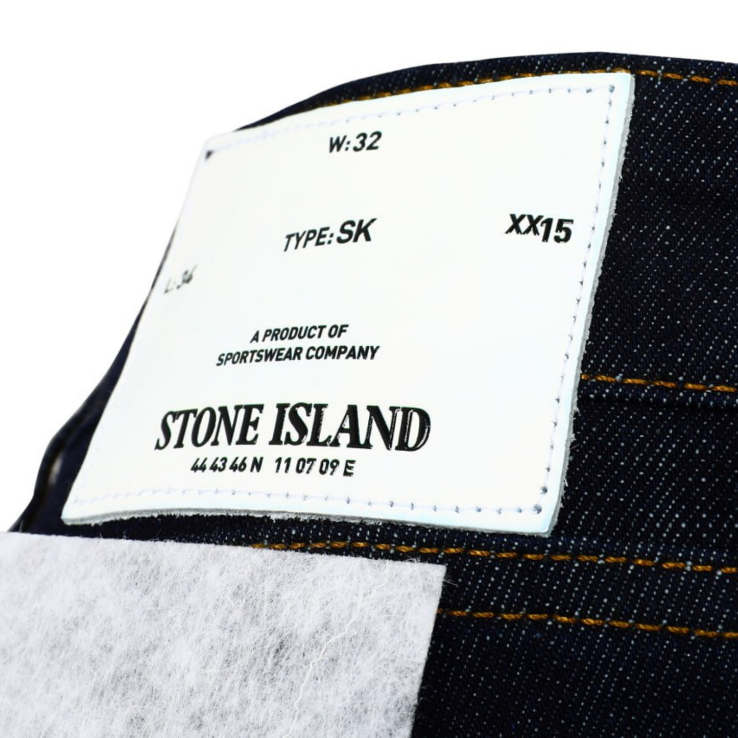 Stone Island Navy Blue Denim Jeans