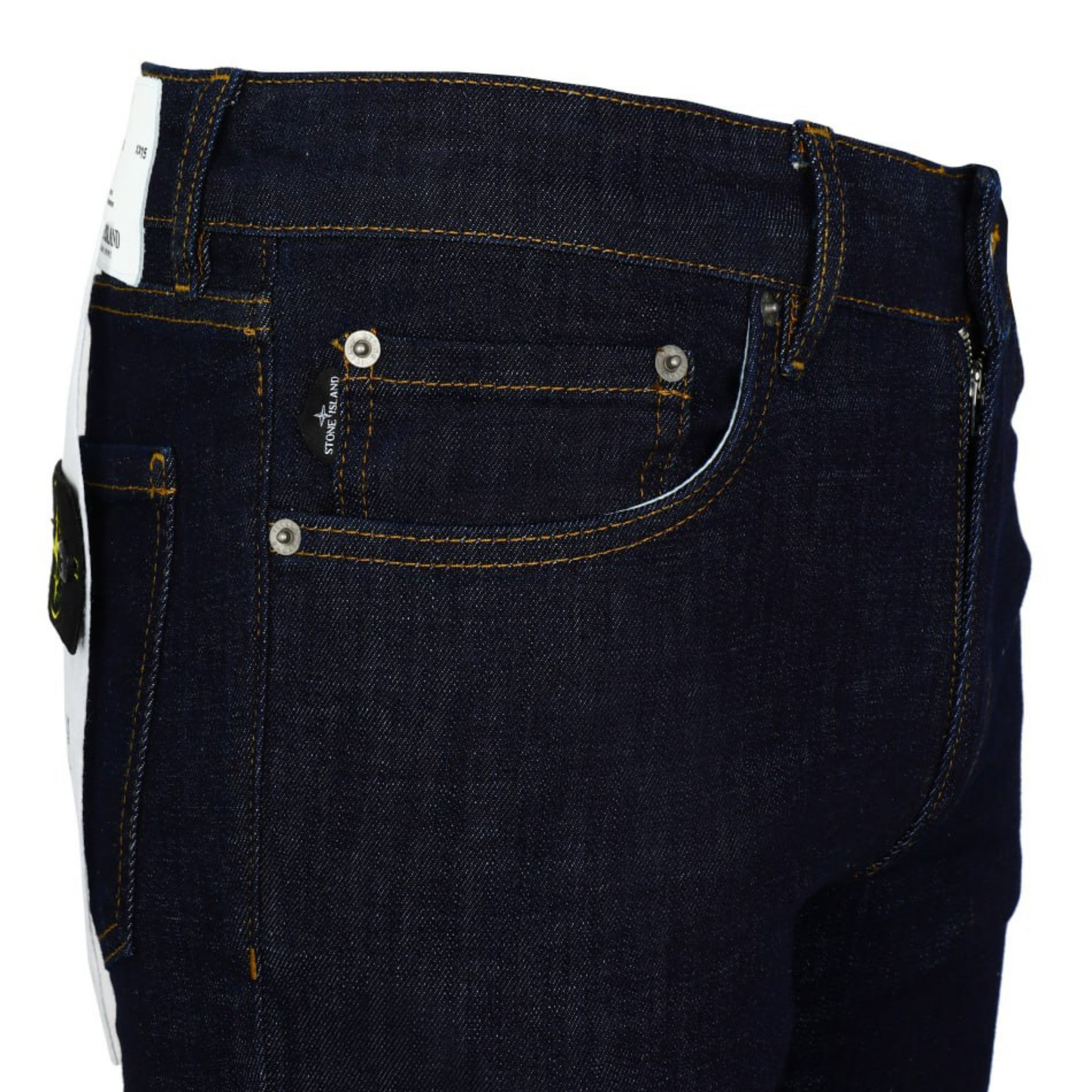 Stone Island Navy Blue Denim Jeans