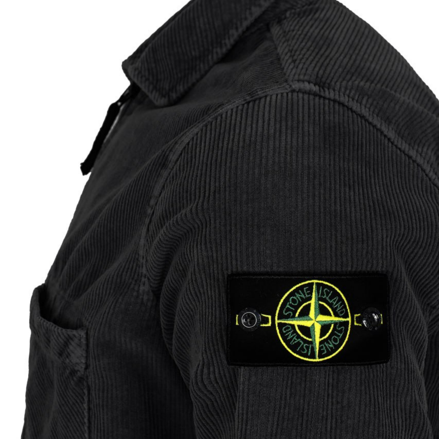 Stone Island Organic Cotton Corduroy Overshirt