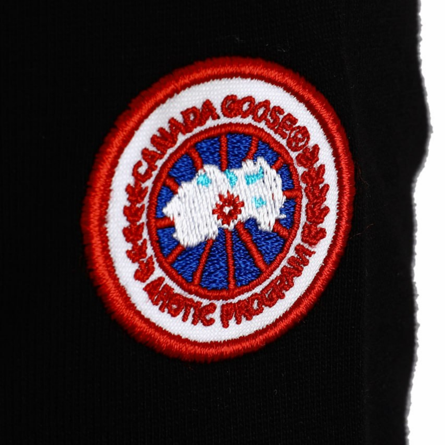 Canada Goose White Unisex Logo Patch T Shirt