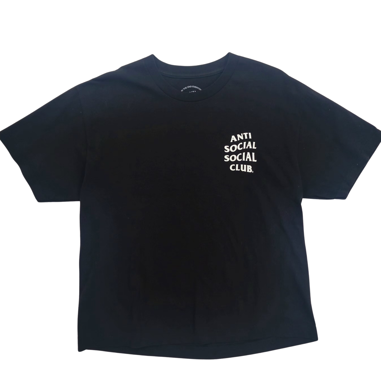 Anti Social Club Black T-Shirt - L