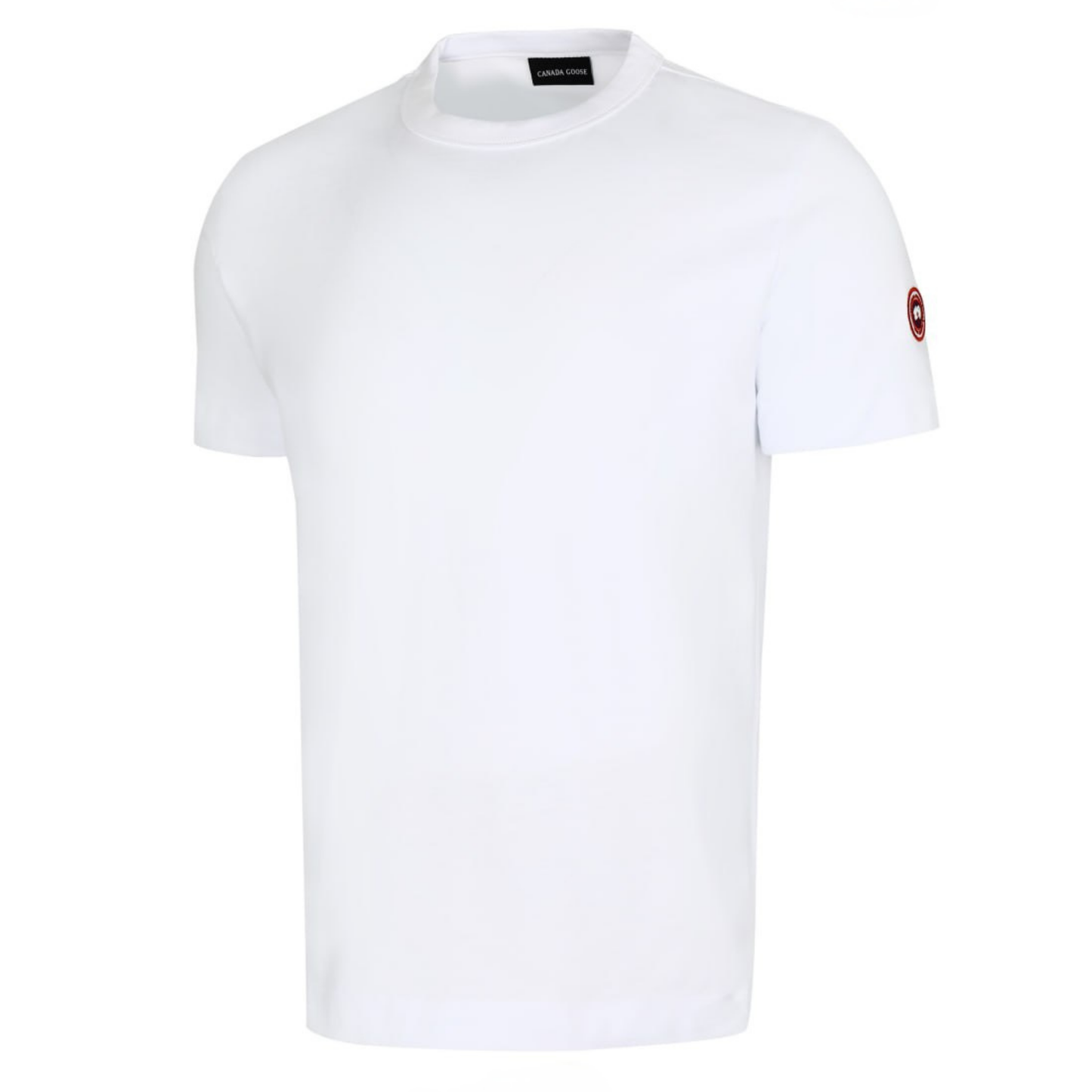 Canada Goose White Unisex Logo Patch T Shirt