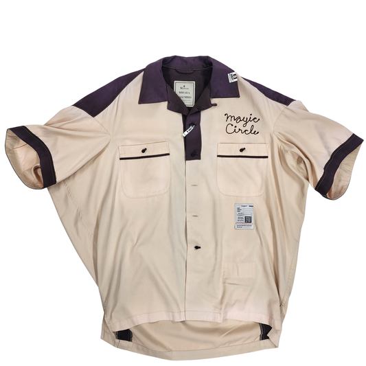 MIHARA YASUHIRO  Embroidered bowling shirt - Size 44