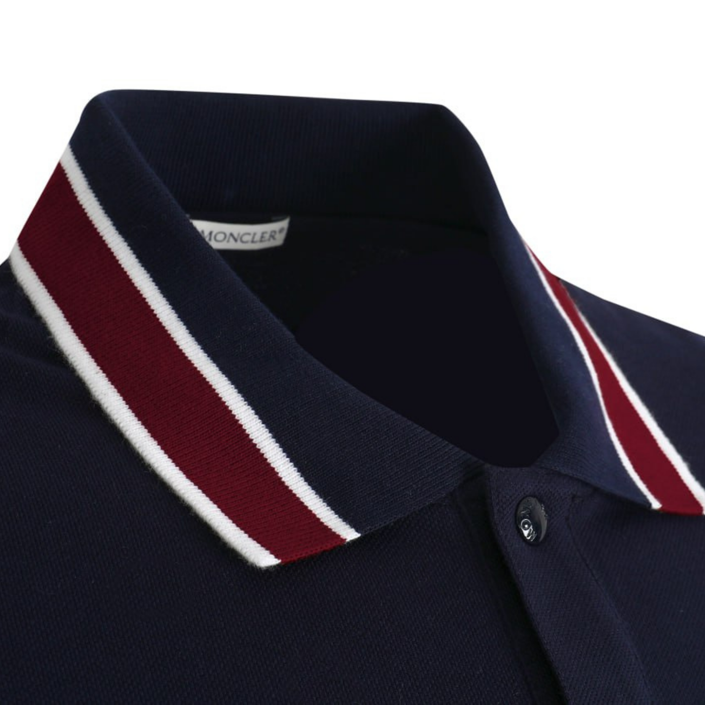 Moncler Unisex Logo Patch Polo T-Shirt