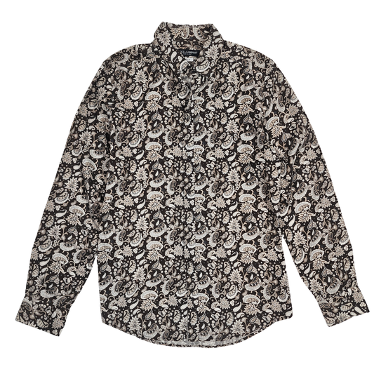 Vintage Dolce & Gabbana Black Brown Shirt - Size 38