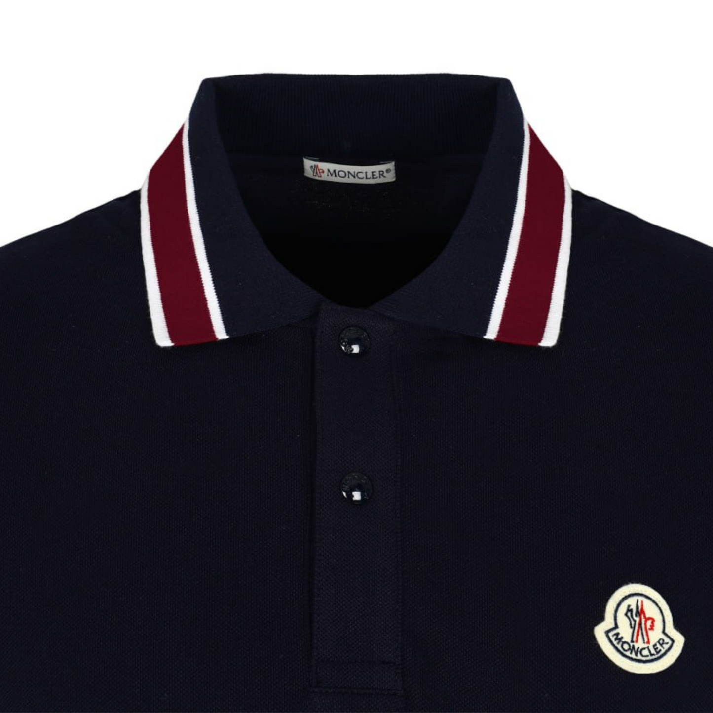 Moncler Unisex Logo Patch Polo T-Shirt
