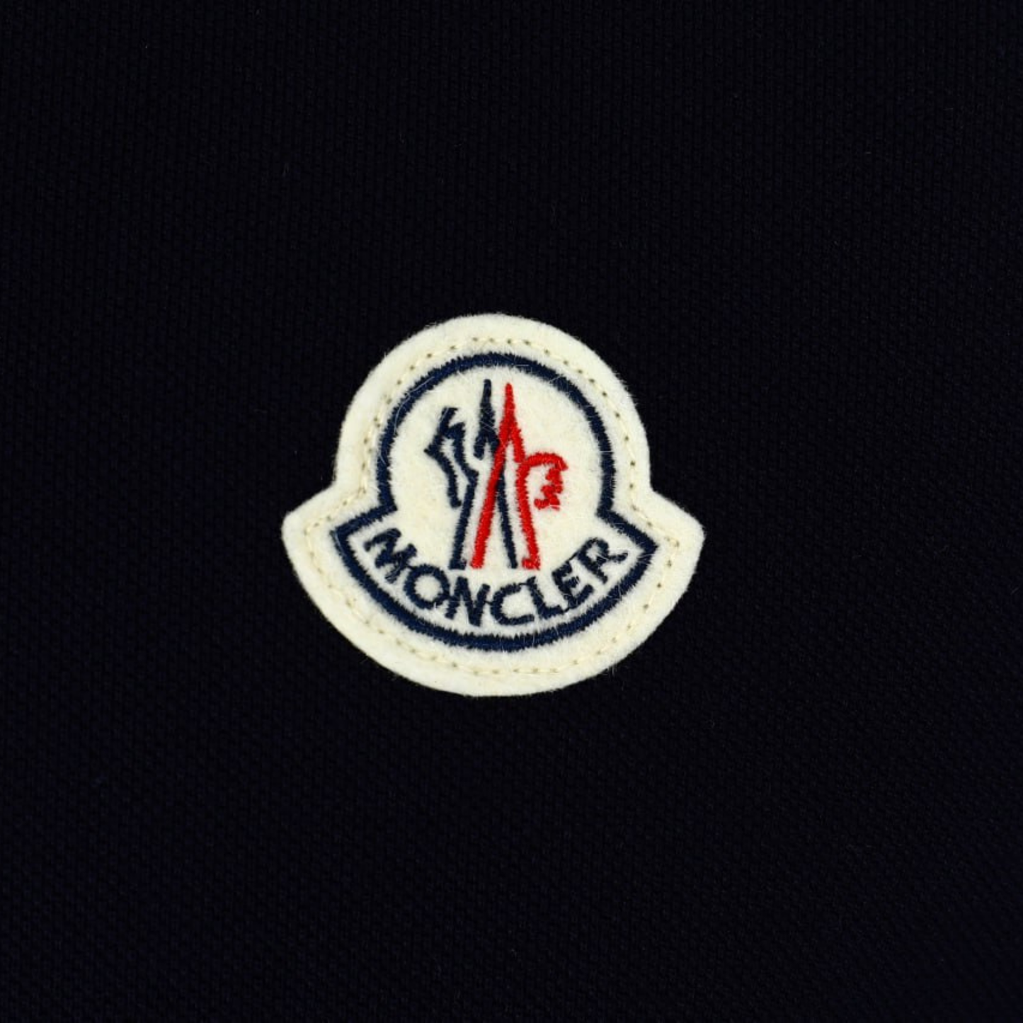 Moncler Unisex Logo Patch Polo T-Shirt