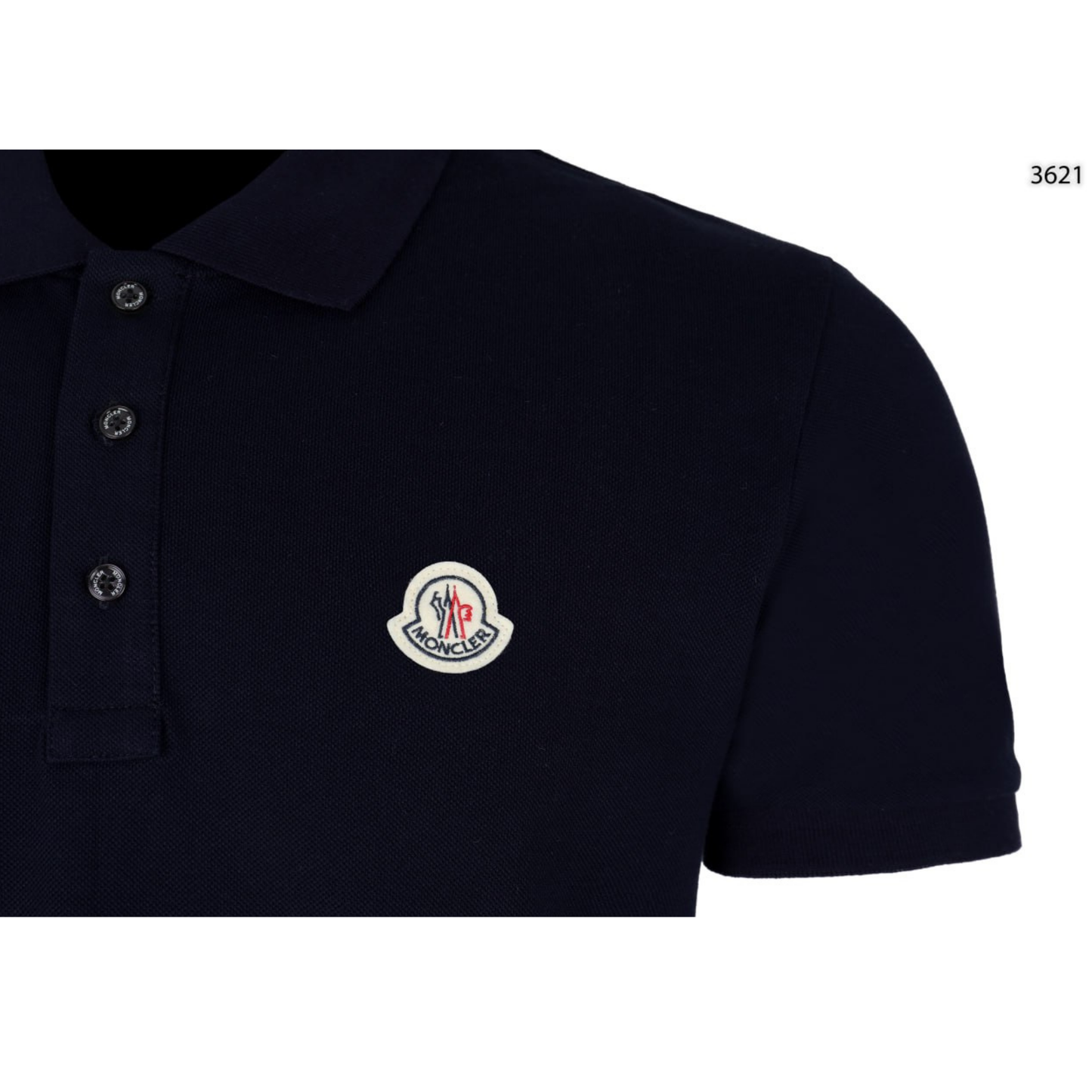 Moncler Unisex Logo Patch Polo T-Shirt
