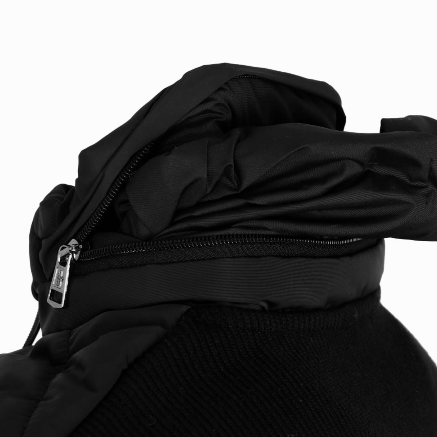 Moncler Padded Wool Zip-Up Hoodie