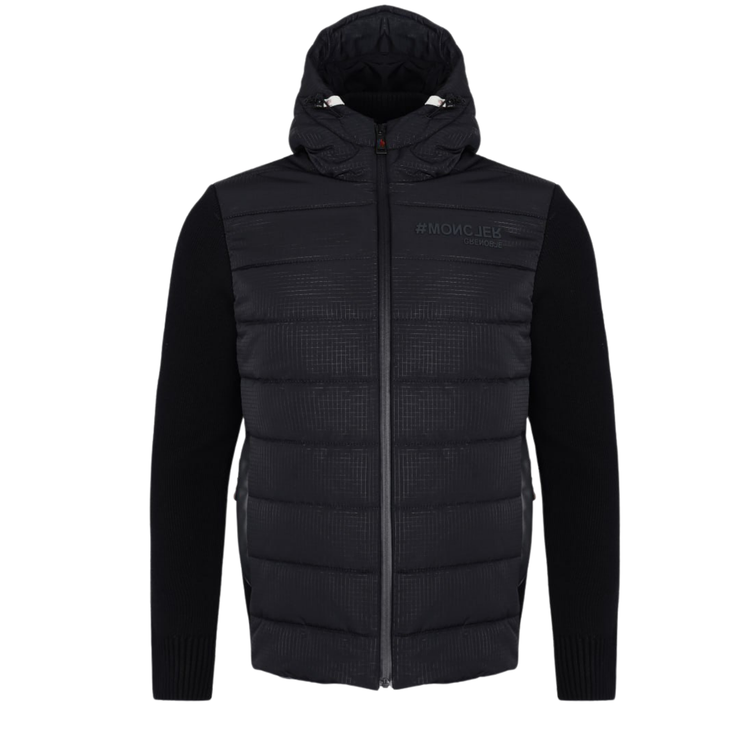 Moncler Grenoble Unisex Black Cardigan Jacket