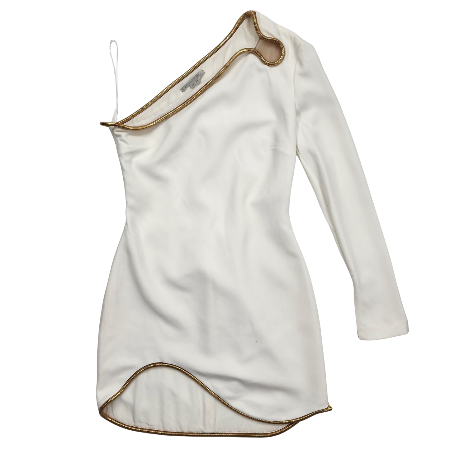 Stella McCartney Dianna One-shoulder Mini Dress - Size 44