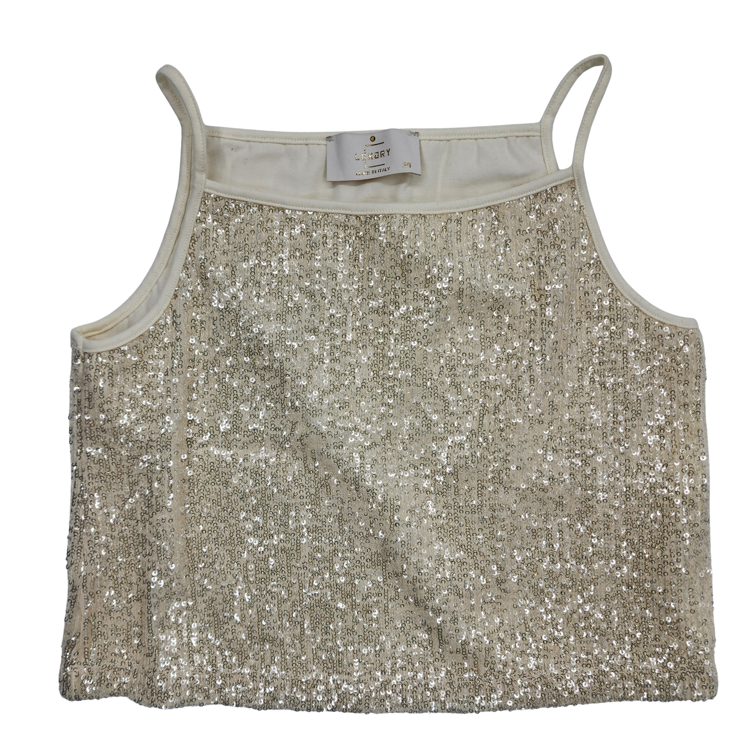 Luxury Golden Womens Top - Size 36