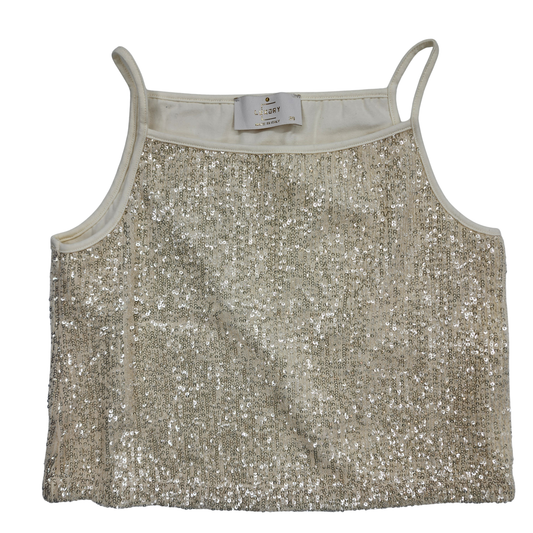 Luxury Golden Womens Top - Size 36