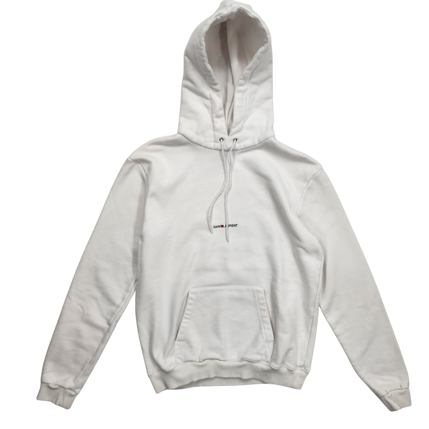 Saint Laurent White Womens Hoodie - M