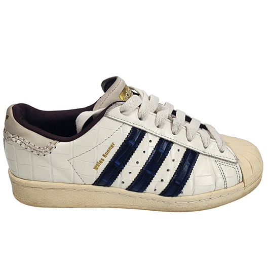 adidas x Wales Bonner Superstar "White Croc" Sneakers - UK 6.5
