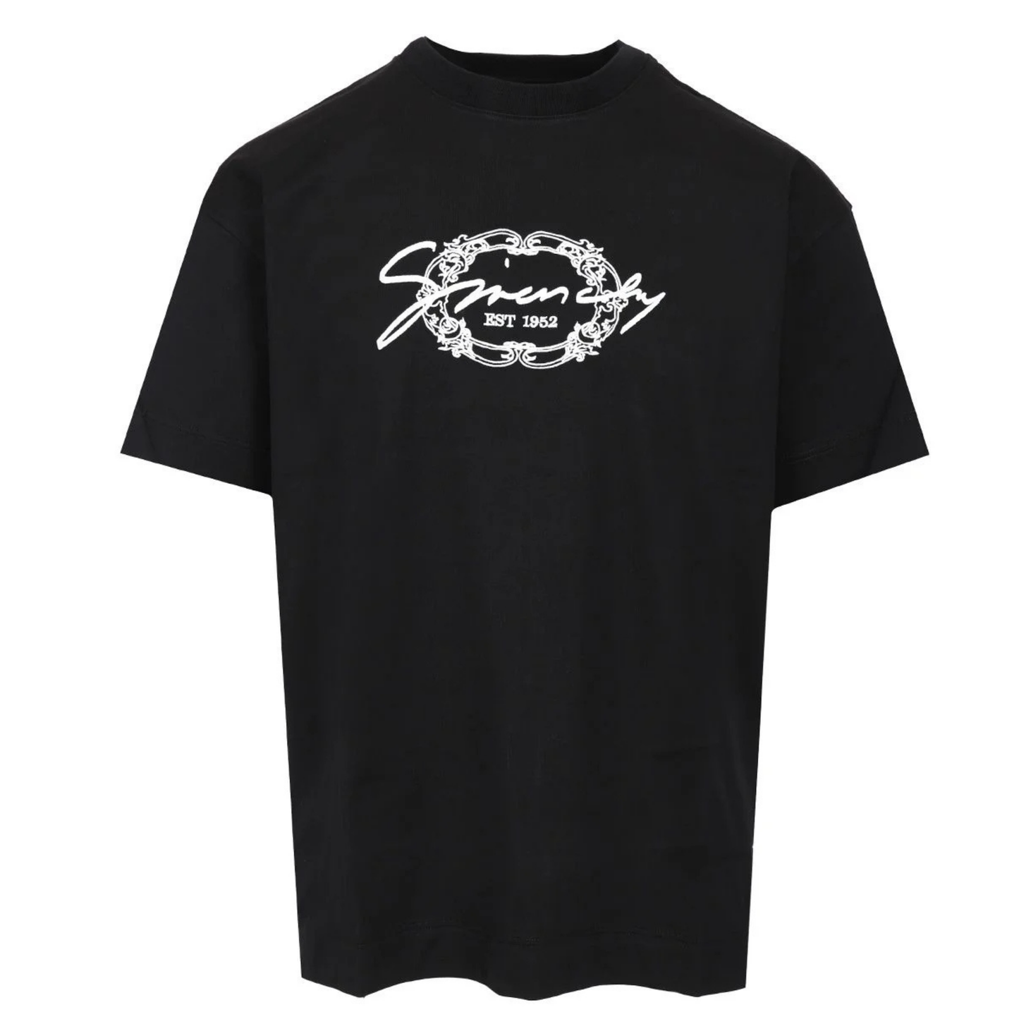 Givenchy Logo-embroidered Cotton T-shirt Black