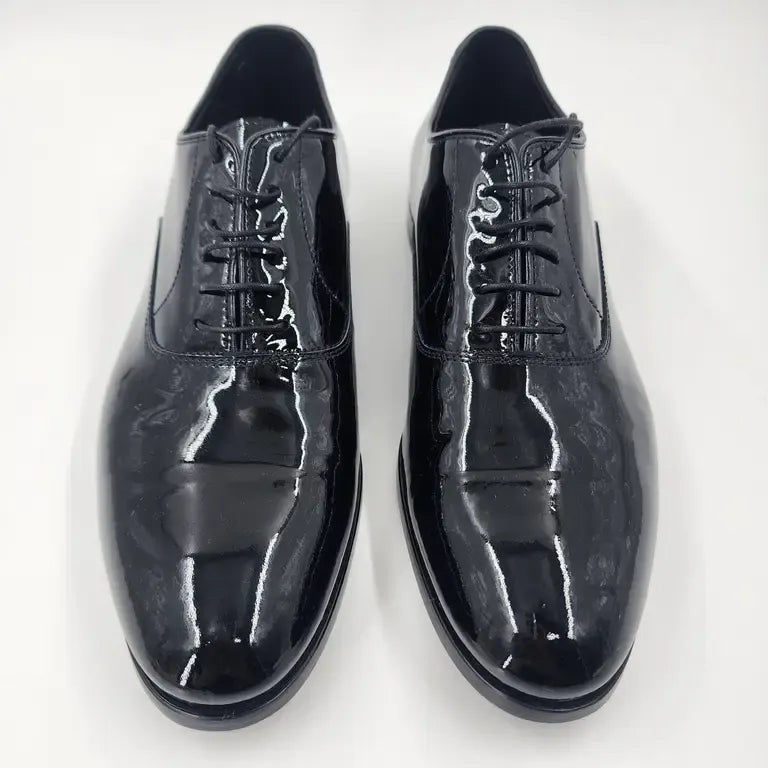 Doucal's Black Patent Leather Men's Boots - Size EU 42