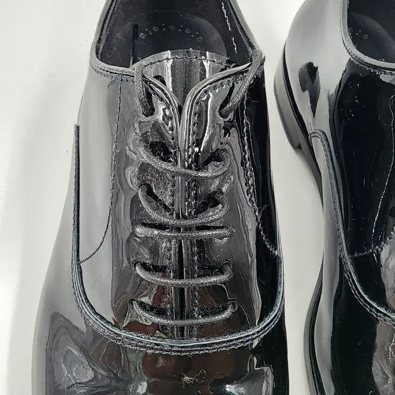 Doucal's Black Patent Leather Men's Boots - Size EU 42